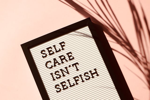 selfcare is not selfish